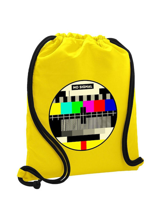 Koupakoupa No Signal Gym Backpack Yellow