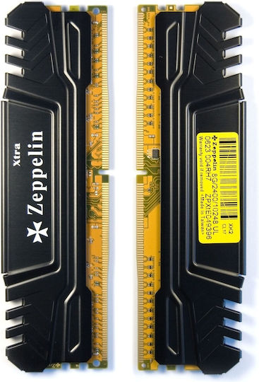 Zeppelin 16GB DDR4 RAM cu 2 module (2x8GB) și Viteză 2400 pentru Desktop
