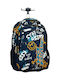 No Fear School Bag Trolley Elementary, Elementary Multicolour 30Liters