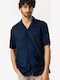 Men's Short Sleeve Relaxed Fit Shirt Tiffosi 10049978 Navy
