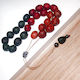 Handmade Scented Nutmeg Worry Beads 25 Beads Gift Packaging