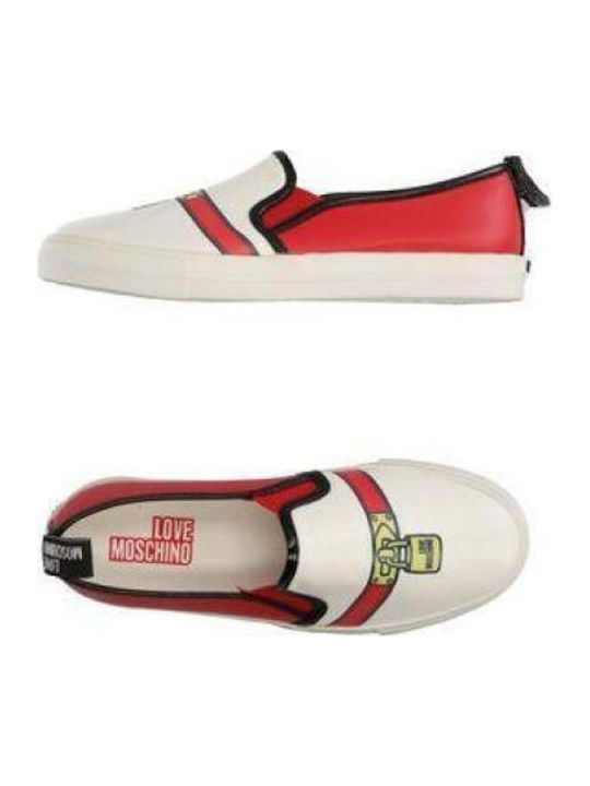 Дамски Обувки Sneakers Love Moschino Бели Ja15253g01-8n