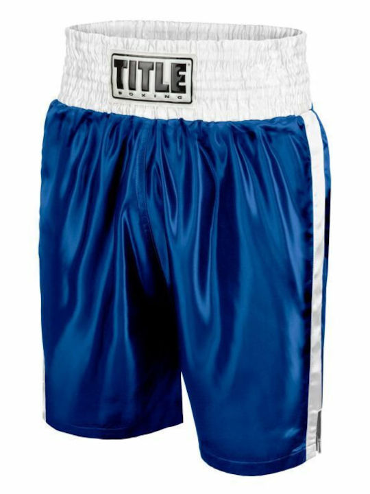 Boxershorts Title Edge Blau Weiß