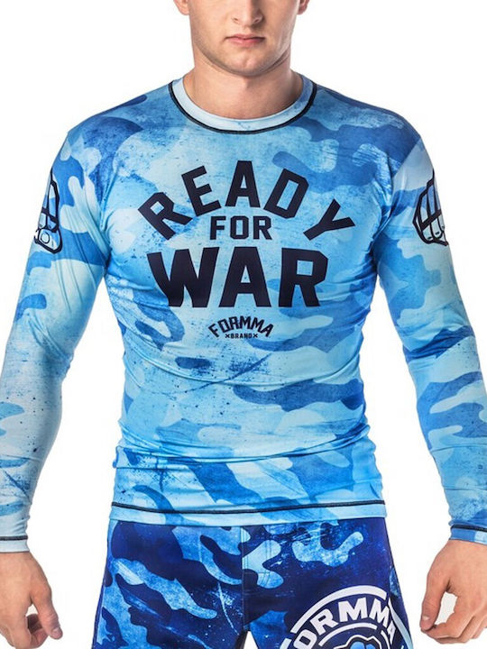 Formma Ready War Rashguard-blue
