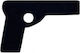 Kwon Training Pistols Rubber Black