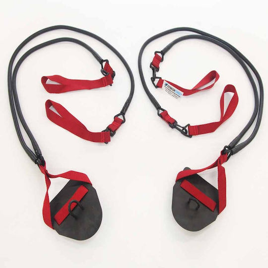 Breaststroke Machine S108-strechcordz Red Stretch Cordz Red