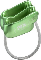 Petzl Verso Grünes Aksessuar für Kletterabseilgeräte & Verankerung