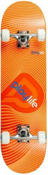 Playlife Illusion Orange Complete Skateboard 31''x 8''