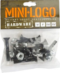 Mini Logo Hardware Set 1' 1/4 Qtmpml2125t Multi