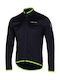 Cycling Windbreaker Jacket Nalini Ais Briiza Black