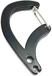 Cult Carabiner Spoke Wrench Black Cult Carabiner Spoke Wrench Black