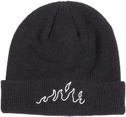Grimey Snow Fox Beanie Grh337-blk Black Grimey Snow Fox Beanie Grh337-blk Black