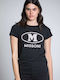 M Missoni Μαύρο Logo T-shirt