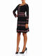 Missoni Meshwork Jersey Dress Ld0kd142a9-2a9-black