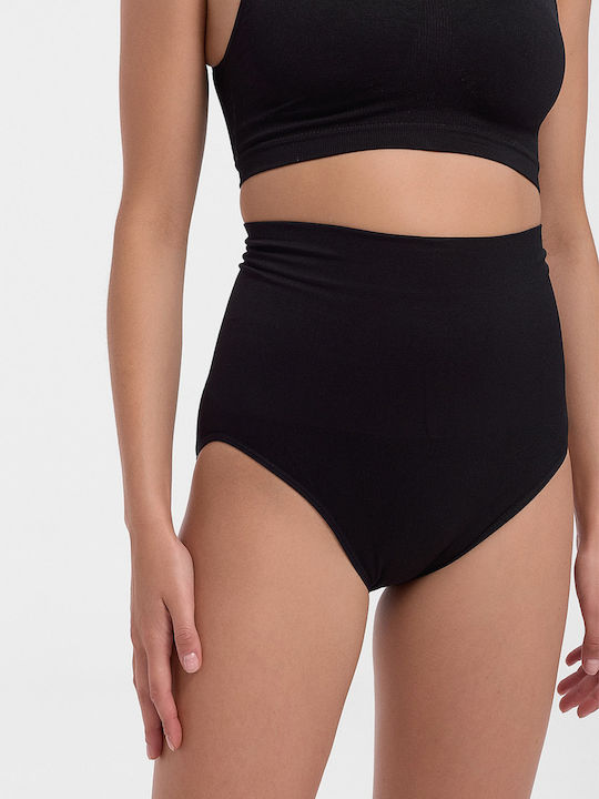 Donna Shapewear Corset De Strângere Fără Picior Negru