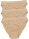 Γυναικείο Βαμβακερό Slip Fay Lingerie 3pack Μπεζ 32