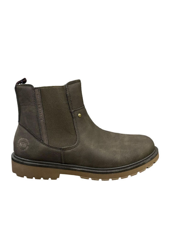 Nautica Herrenstiefel Code Njm321140 Braune