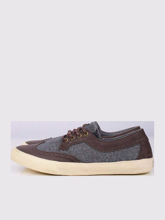 Frank Wright Gola Austin Cma148 Graue/dunkelbraune Herren Freizeitschuhe
