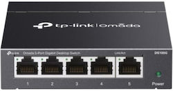 TP-LINK Omada Неуправляем L2 Switch с 5 Портове...