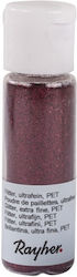 Glitzer Extrafein 20ml Weinrot