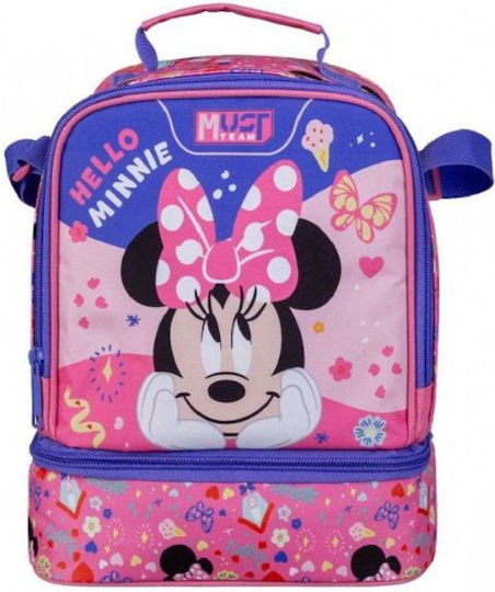 Must Team Plastik Kinder Lebensmittelbehälter Minnie Lila