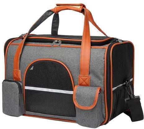 Denik Pets Geantă Pentru Transport Câine Pisică Portocalie L50xL34xÎ34cm