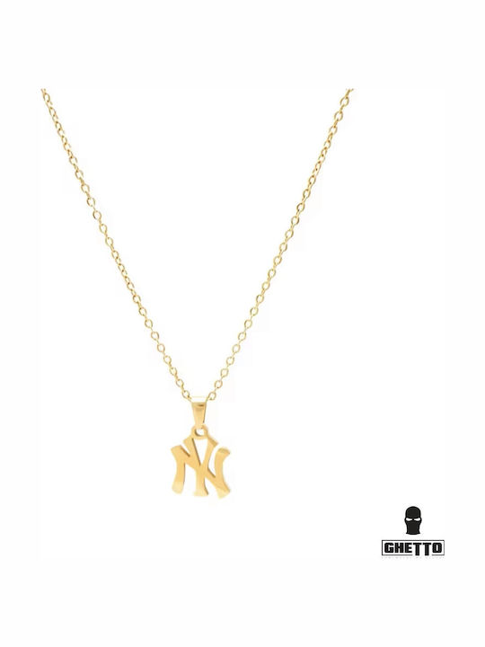 Ghetto Charm from Gold Plated Steel
