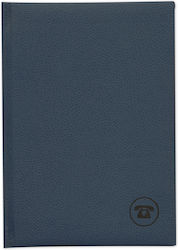 adBook Phone Book Blue 7x11cm