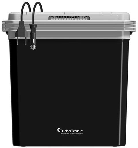 Turbotronic Frigider Portabil Termoelectric 24lt 12V Negru