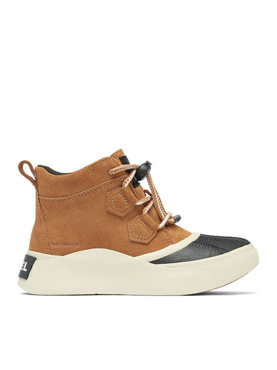 Sorel Suede Παιδικά Μποτάκια Χιονιού με Κορδόνι...