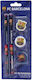 CyP Brands Kids Stationery Set with Pencil and Eraser 5pcs
