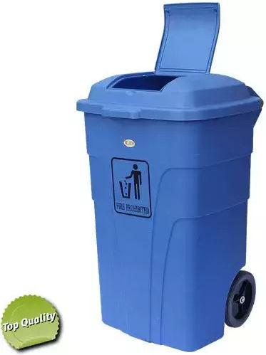 Ram Πλαστικός Κάδος Απορριμμάτων Τροχήλατος 2x120lt