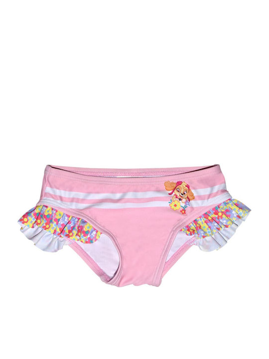 Stamion Paw Patrol Kids Swimwear Pink Swim Briefs PT94025A
