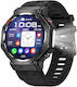 Microwear Kc91 Smartwatch Black Silicone