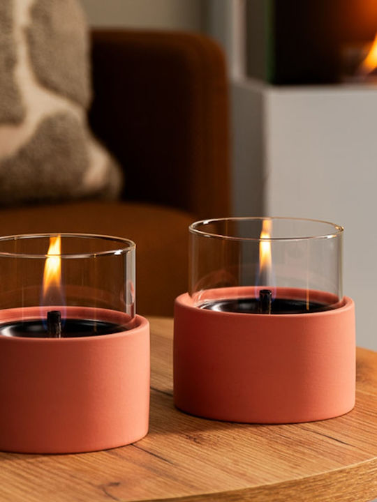Tenderflame Focar Interior din metal Portocaliu