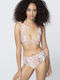 Bikini-Set Hohe Taille Brown