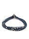 Bracelet "Countless Moments" Blue Denim