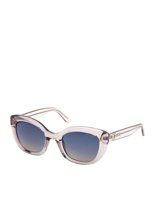 Guess Guess Women's Sunglasses with Black Horn-Rimmed Frame and Blue Gradient Lenses GU00196 20W