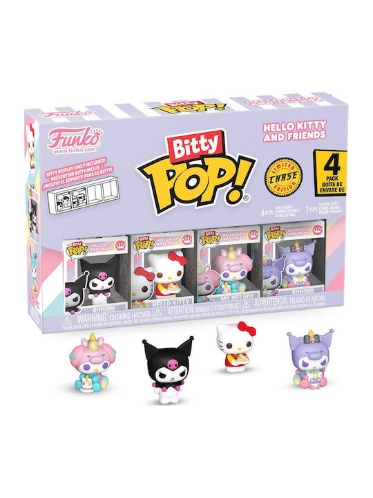 Funko Bitty Pop! Movies: Hello Kitty and Friends - Kuromi, Chase 4τμχ Funko Bitty Pop! Movies: Hello Kitty and Friends - Kuromi, Chase 4τμχ
