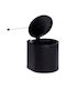 Oscar Waste Bin for Cabinet Plastic Black 10lt