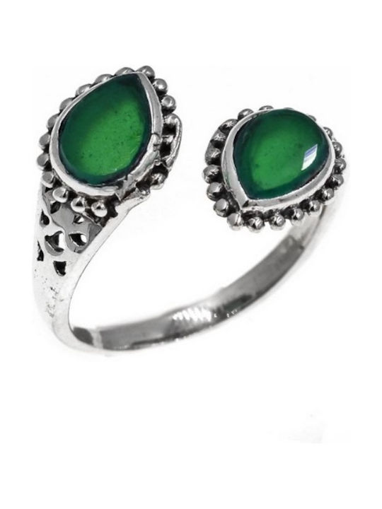 Amalfi Accessories Γυναικείο Σεβαλιέ Δαχτυλίδι από Ασήμι Amalfi Accessories Γυναικείο Σεβαλιέ Δαχτυλίδι από Ασήμι