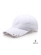 Ghetto Cap Kpop Iron 3 Rings 6 Panel White