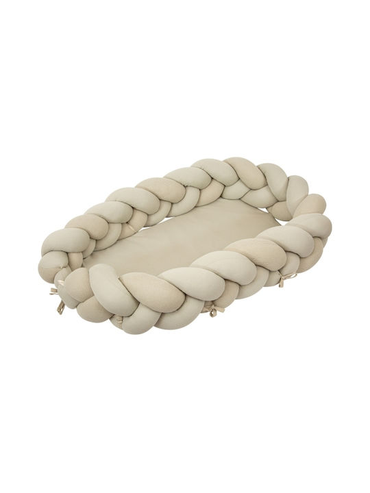 Bimbidreams Baby Pillow Nest Memory Foam Nest Olive 62x85cm