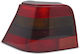 Left Rear Taillight VW Golf IV 4 97-03 Red Tinted Tyc