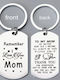 Keychain Mom Stainless Steel
