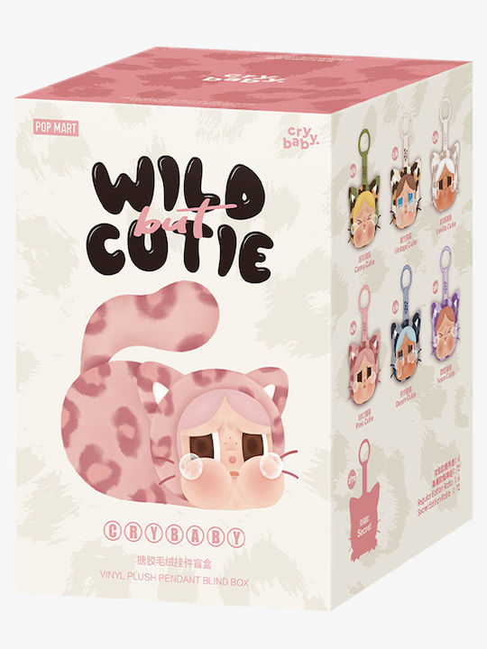 CRYBABY WILD BUT CUTIE PINK CUTIE 2 ビス Pop Mart Crybaby Wild But Cutie Series Vinyl Plush Anhänger
