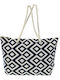 Seagull Fabric Beach Bag Blue