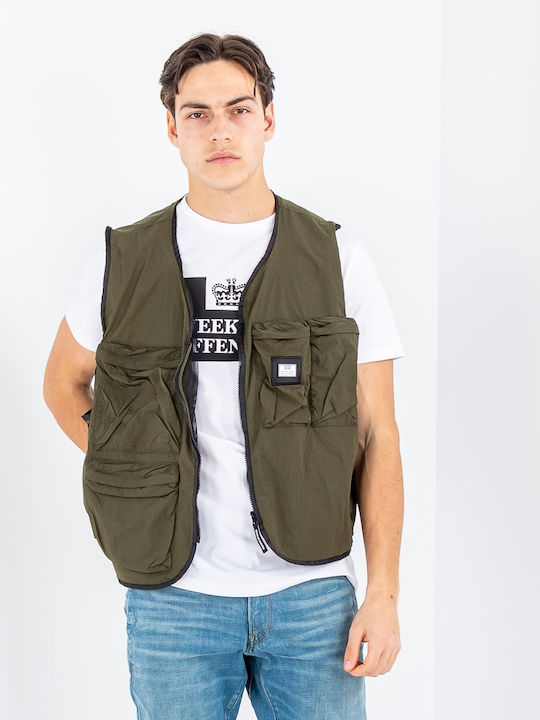 Weekend Offender Fără mâneci Jachetă Verde