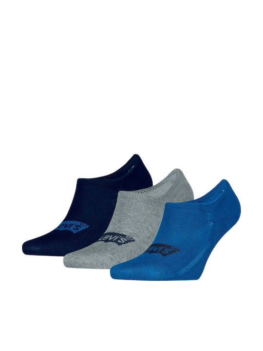Levi's Batwing Logo Γυναικείες Κάλτσες Μπεζ 3Pack