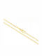 Al'Oro Gold Chain Neck 14K Thin Thickness 1.8mm and Length 55cm